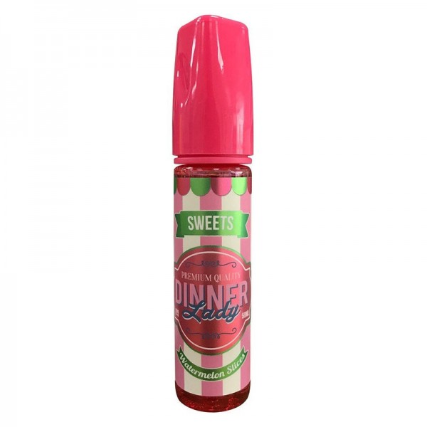 Dinner Lady Sweets - Watermelon Slices 0mg 50ml Sh...