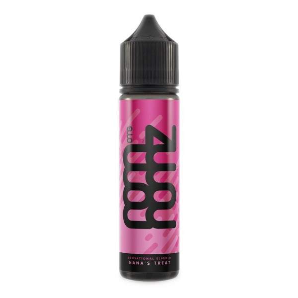 Nom Nomz Nana's Treat E-liquid 50ml Short Fill Out Of Date