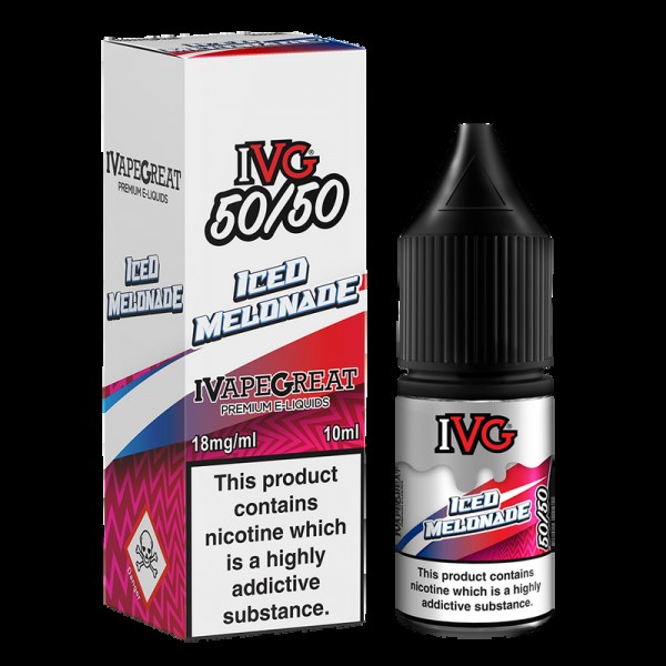 IVG Crushed 50/50: Iced Melonade 10ml E-Liquid