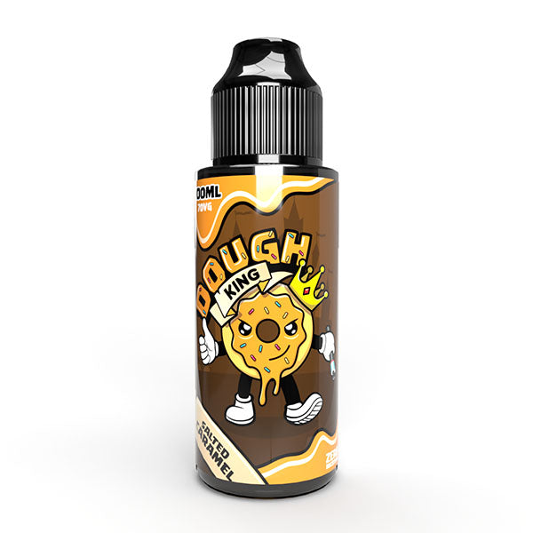 Dough King Salted Caramel 0mg 100ml Short Fill E-Liquid