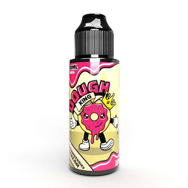 Dough King Strawberries and Cream 0mg 100ml Short ...