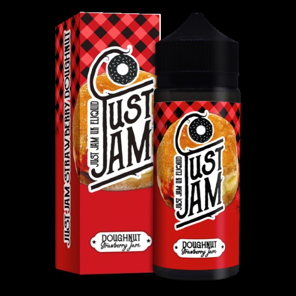 Just Jam Strawberry Doughnut 0mg 100ml Short Fill E-Liquid