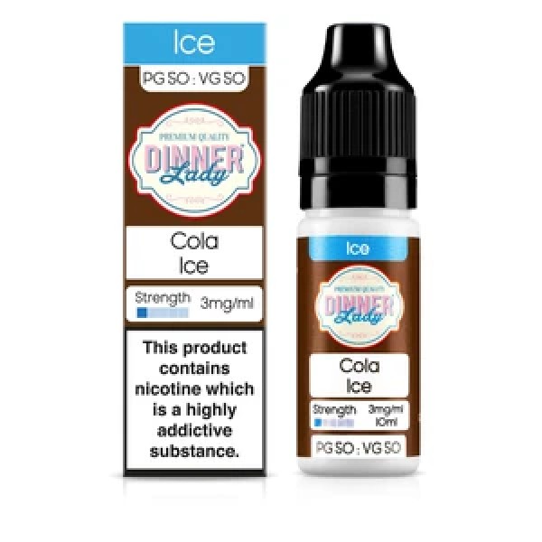 Dinner Lady Ice 50/50: Cola Ice 10ml E-Liquid