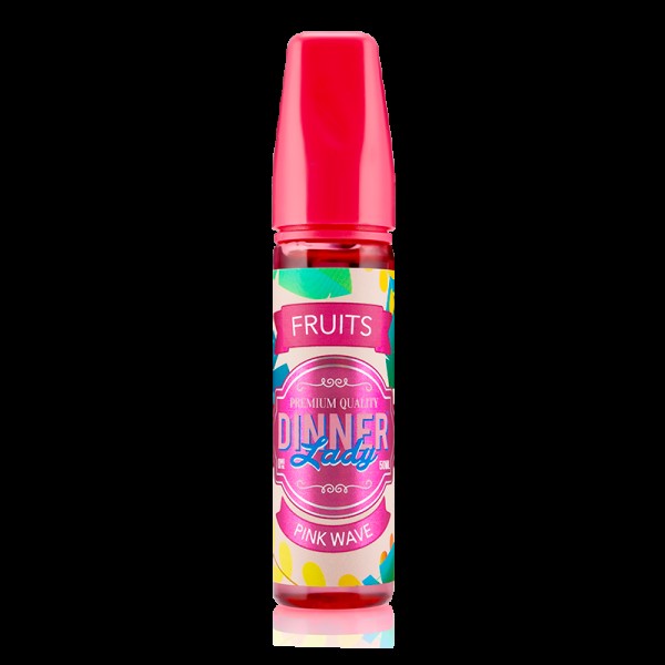 Dinner Lady Fruits: Pink Wave E-liquid 50ml Short Fill