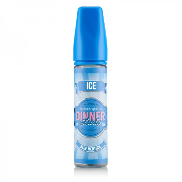 Dinner Lady Blue Menthol E-liquid 50ml Short Fill