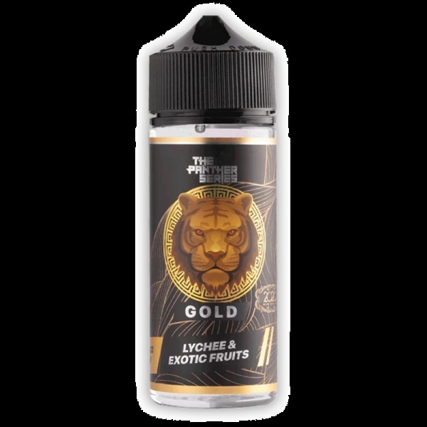 Dr Vapes The Panther Series: Gold Panther 0mg 100m...