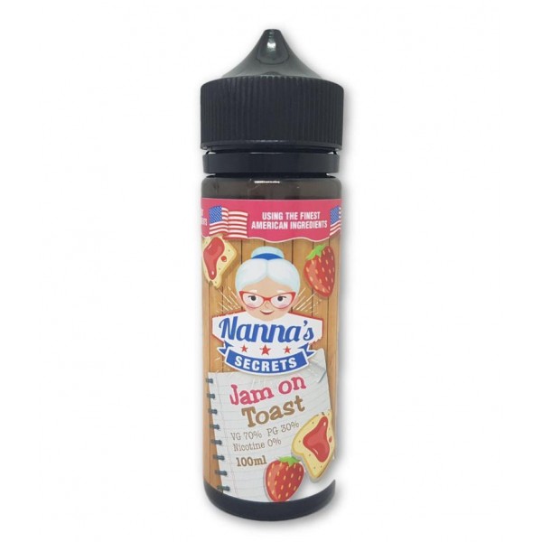 Nanna's Secret Jam on Toast E-liquid  50ml Sho...