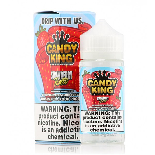 Drip More Candy King: Strawberry Rolls E-liquid 10...