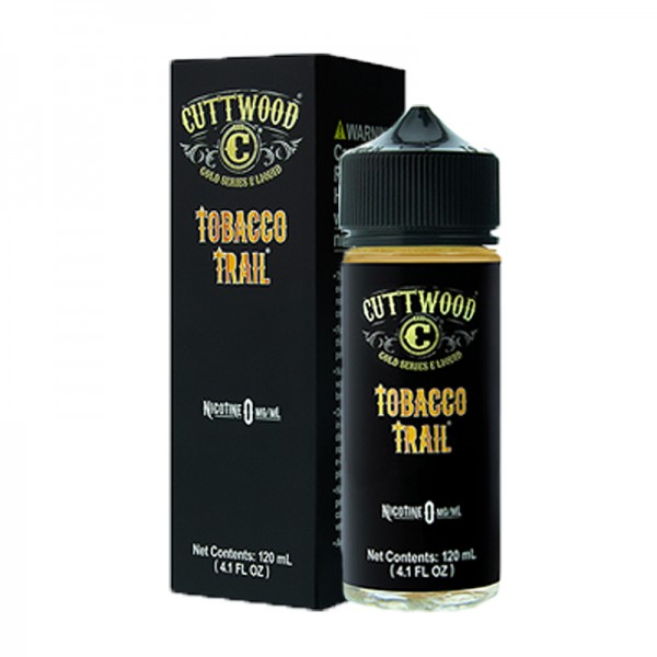 Cuttwood Tobacco Trail 0mg 100ml Short Fill E-Liqu...