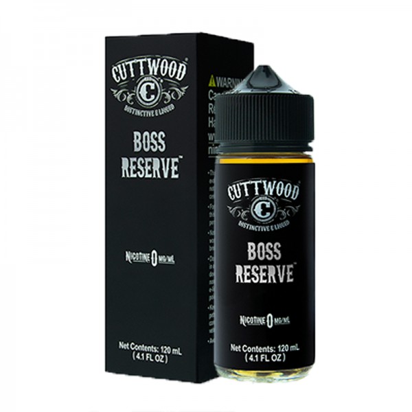 Cuttwood Boss Reserve 0mg 100ml Short Fill E-Liquid