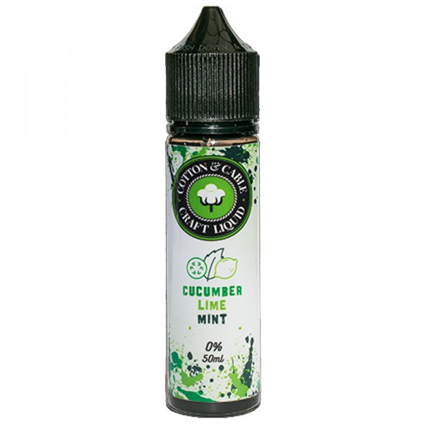 Cotton & Cable Fruits: Cucumber Lime Mint 50ml Short Fill