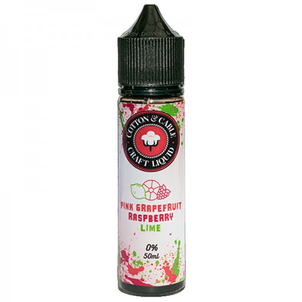 Cotton & Cable Fruits: Pink Grapefruit Raspberry Lime 50ml Short Fill