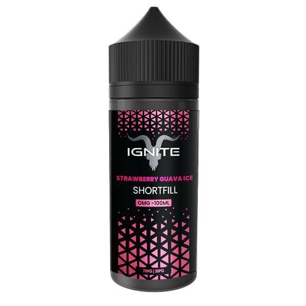 Ignite Strawberry Guava Ice 0mg 100ml Short Fill E...