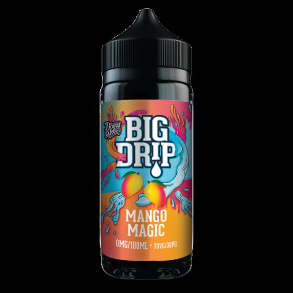 Doozy Vape Big Drip Mango Magic 0mg 100ml Short Fi...