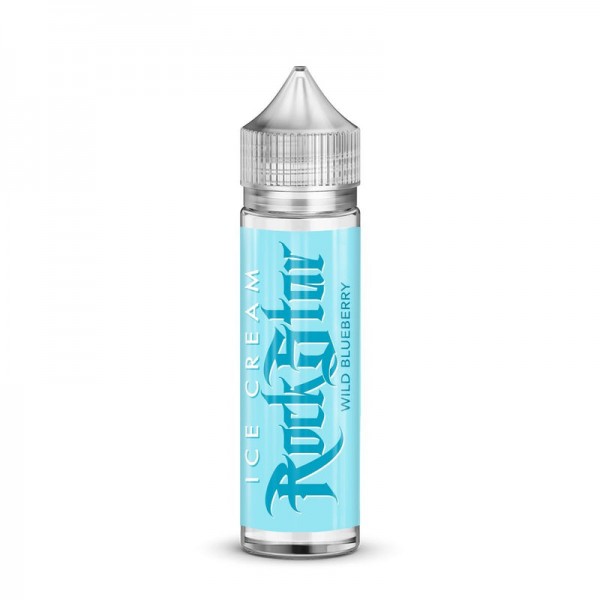 Ice Cream Wild Blueberry E-liquid by Rockstar 50ml...