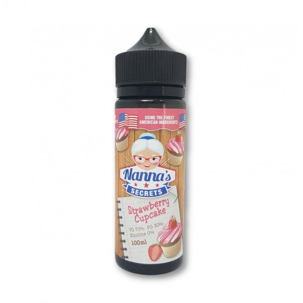 Nanna's Secret Strawberry Cupcake E-liquid Sho...