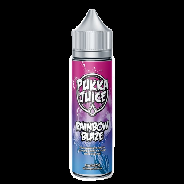 Pukka Juice Rainbow Blaze E-liquid 50ml Short Fill