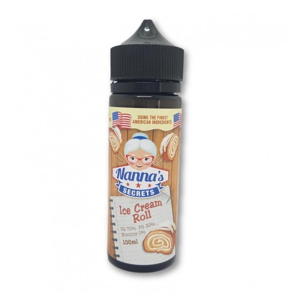 Nanna's Secret Ice Cream Roll E-liquid Short Fill