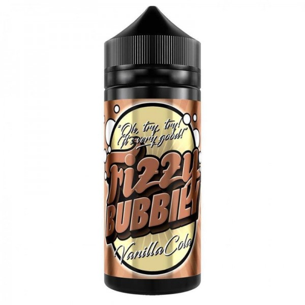 Fizzy Bubbily Vanilla Cola E-liquid 100ml Short Fill