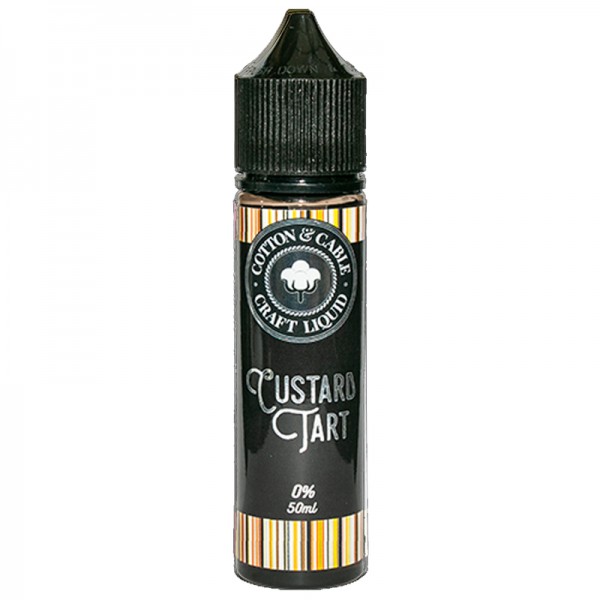 Cotton & Cable Desserts: Custard Tart 50ml Short Fill