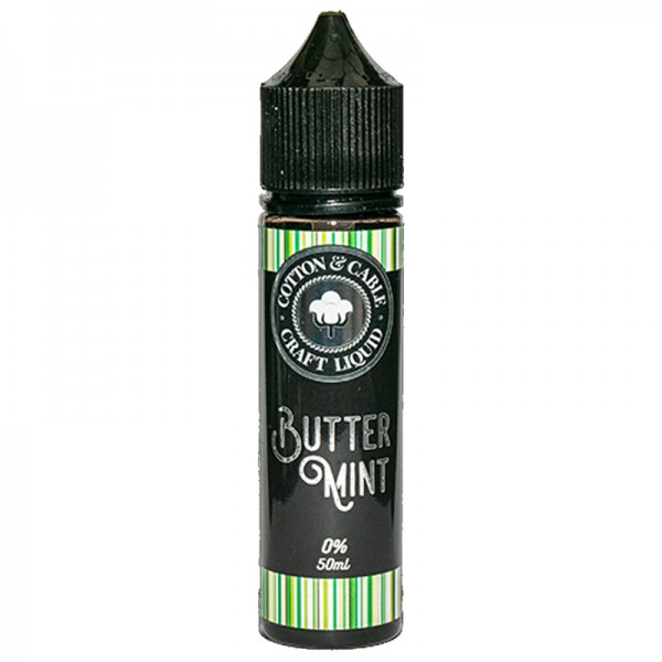 Cotton & Cable Desserts: Butter Mint 50ml Short Fill