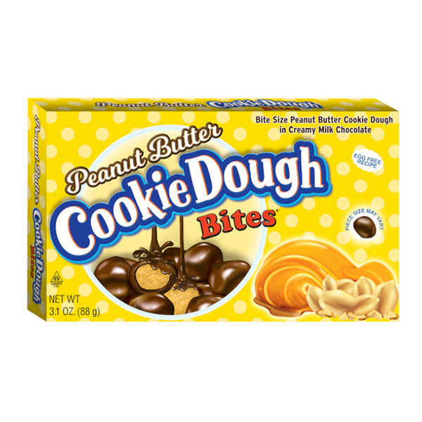 Cookie Dough Bites Peanut Butter Theatre Box 3.1oz...