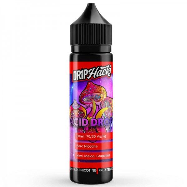 Drip Hacks Acid Drop 0mg 50ml Short Fill E-Liquid