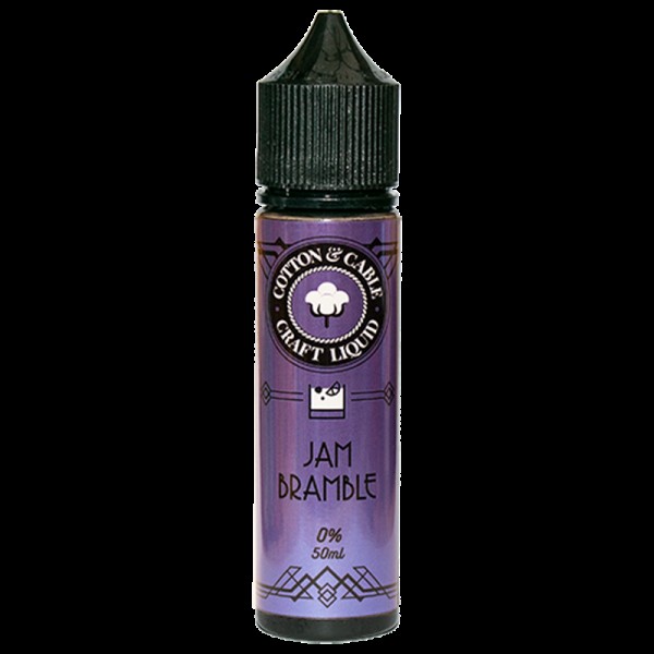 Cotton & Cable Cocktails: Jam Bramble 0mg 50ml Short Fill E-Liquid