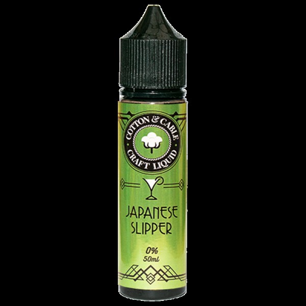 Cotton & Cable Cocktails: Japanese Slipper 0mg 50ml Short Fill E-Liquid