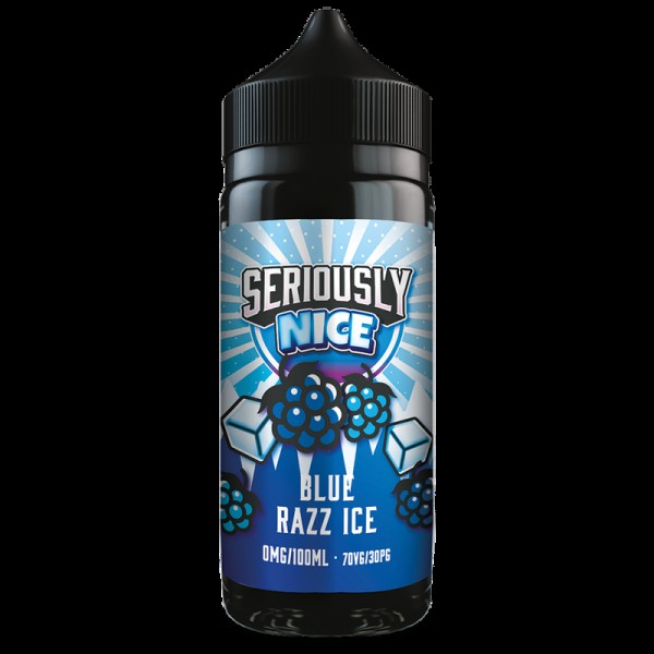 Doozy Vape Seriously Nice: Blue Razz Ice 0mg 100ml...