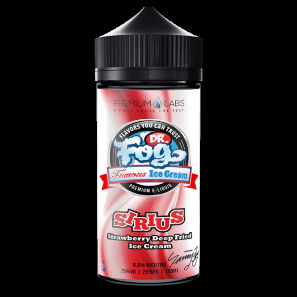 Dr Fog Sirius Ice Cream E-liquid 100ml Short Fill