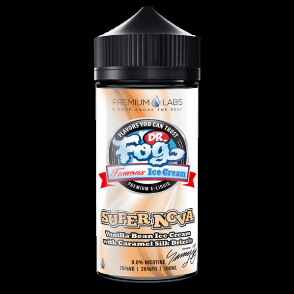 Dr Fog Supernova Ice Cream E-liquid 100ml Short Fi...