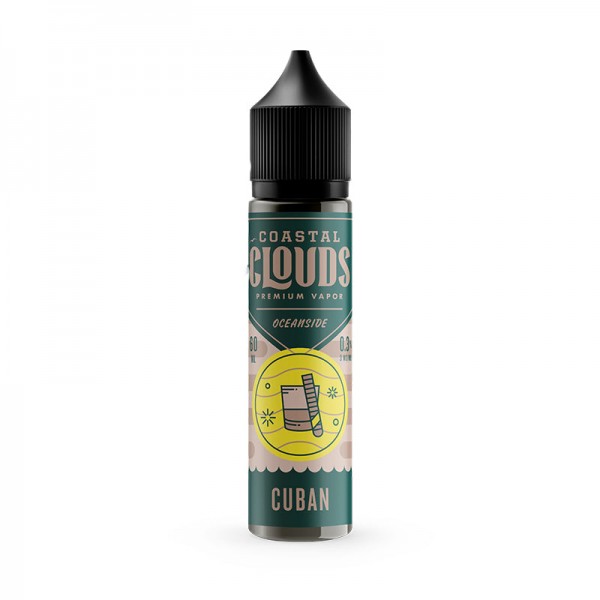 Coastal Clouds Cuban E-liquid 50ml Short Fill