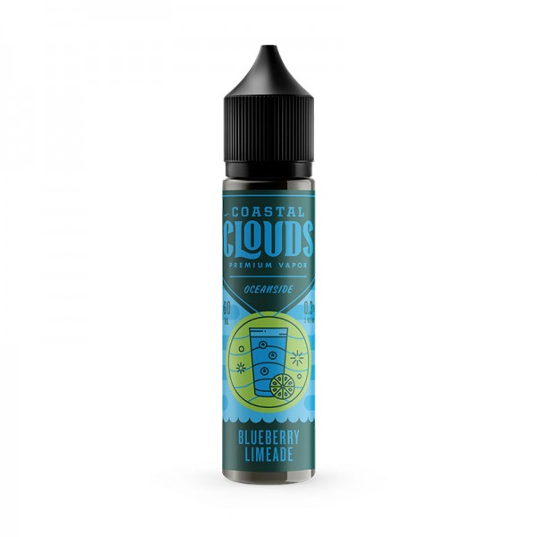 Coastal Clouds Blueberry Limeade E-liquid 50ml Sho...