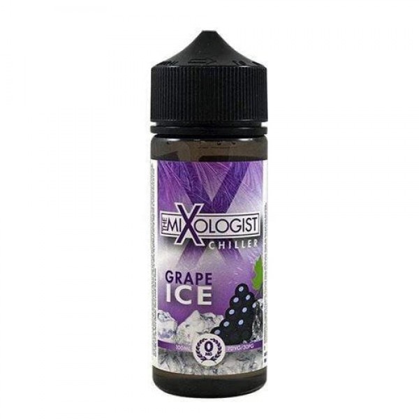 The Mixologist  Chiller Grape Ice 0mg 100ml Short ...