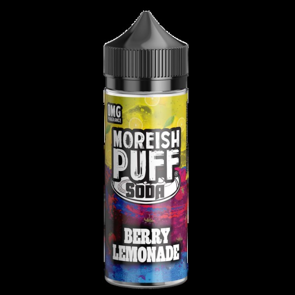 Moreish Puff Soda Berry Lemonade 0mg 100ml Short F...