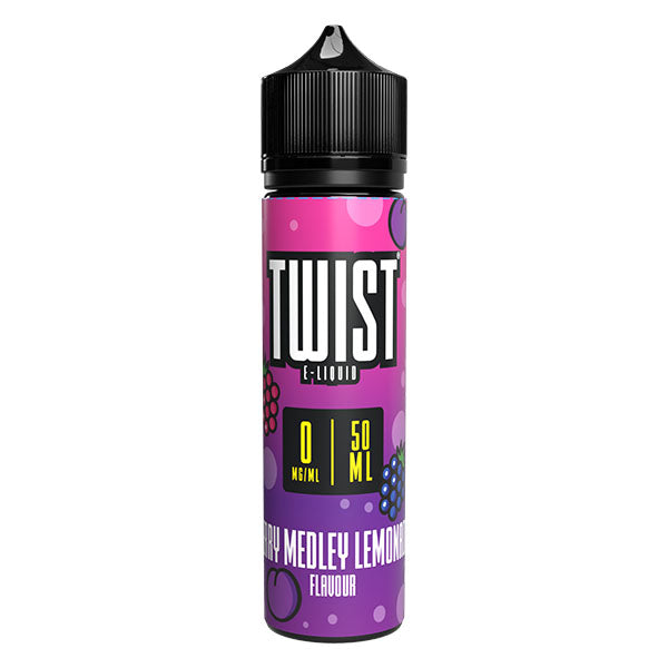 Twist E-Liquid Berry Medley Lemonade 0mg 50ml Shor...