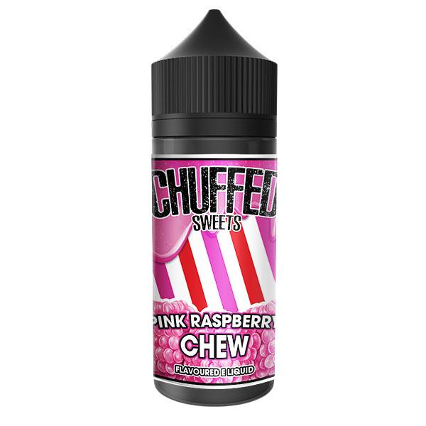 Chuffed Sweets: Pink Raspberry Chew 0mg 100ml Short Fill E-Liquid