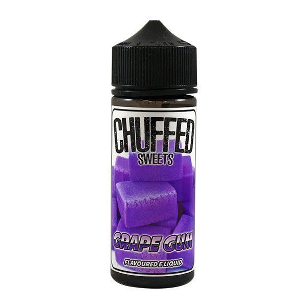 Chuffed Sweets: Grape Gum 0mg 100ml Short Fill E-L...