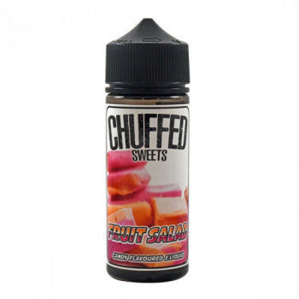 Chuffed Sweets: Fruit Salad 0mg 100ml Short Fill E-Liquid