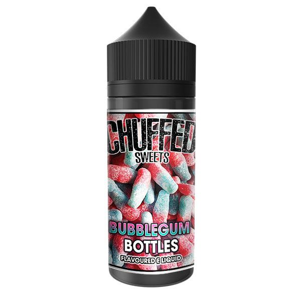 Chuffed Sweets: Bubblegum Bottles 0mg 100ml Short ...