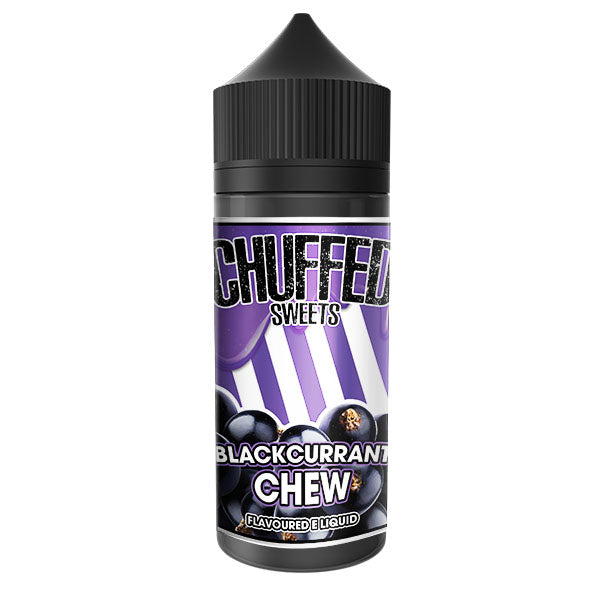 Chuffed Sweets: Blackcurrant Chew 0mg 100ml Short ...