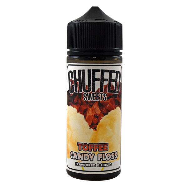 Chuffed Sweets Toffee Candy Floss 0mg 100ml Short ...