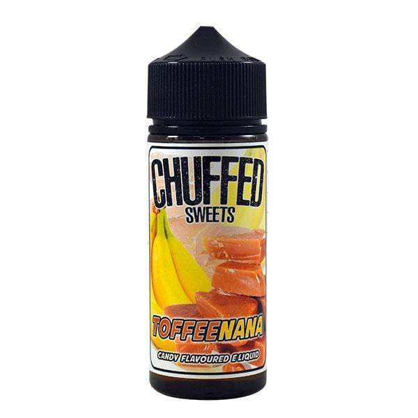 Chuffed Sweets: Toffeenana 0mg 100ml Short Fill E-...