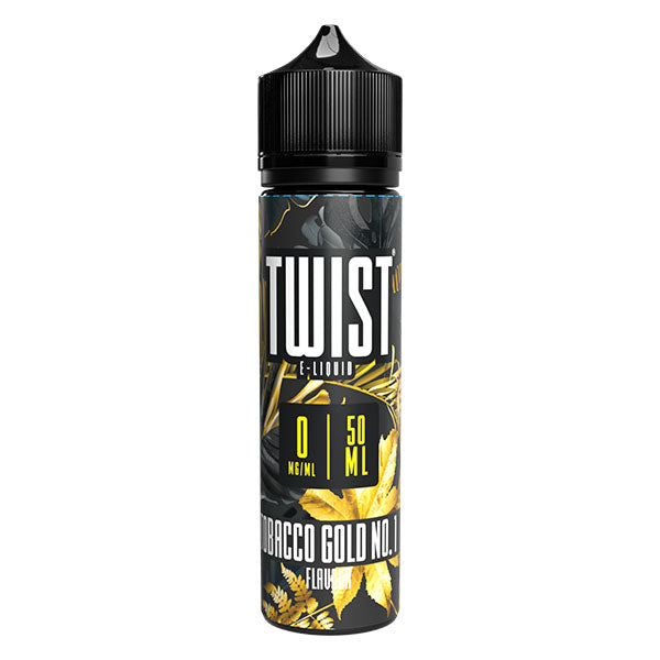 Twist E-Liquid Tobacco Gold No. 1 0mg 50ml Short Fill E-Liquid