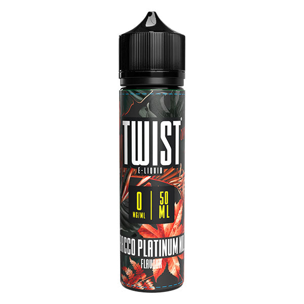 Twist E-Liquid Tobacco Platinum No. 1 0mg 50ml Short Fill E-Liquid