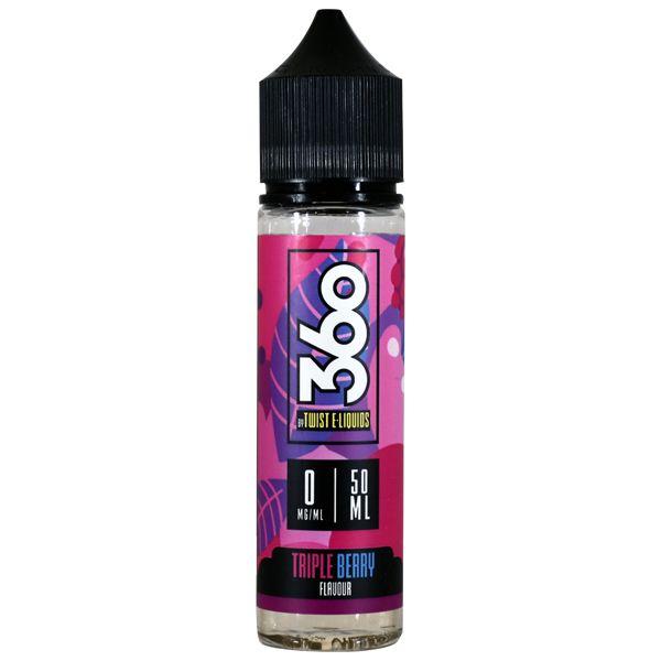 Twist 360 - Triple Berry 0mg 50ml Shortfill