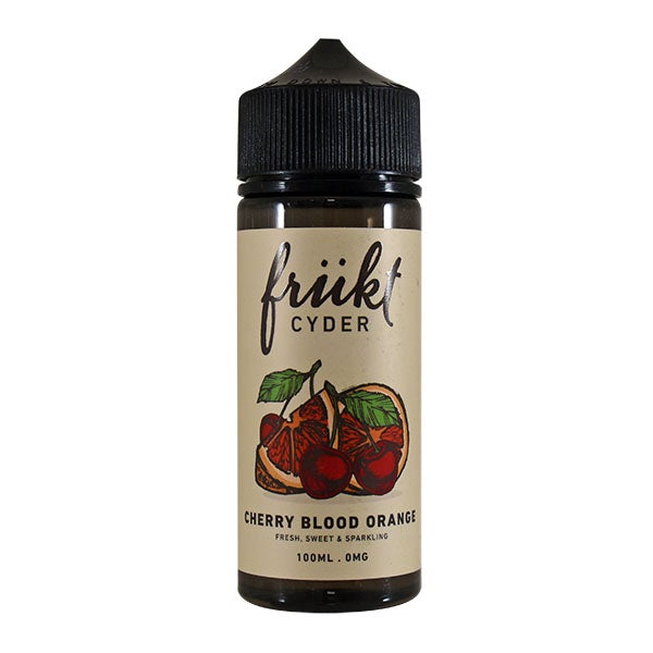 Frukt Cyder Cherry Blood Orange 0mg 100ml Short Fi...