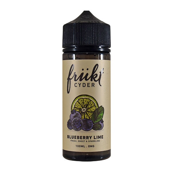 Frukt Cyder Blueberry Lime 0mg 100ml Short Fill E-...