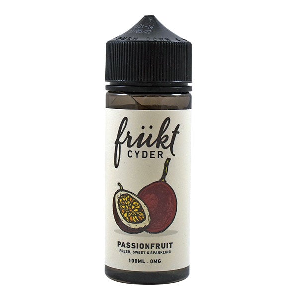 Frukt Cyder Passionfruit 0mg 100ml Short Fill E-Li...